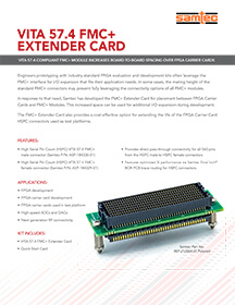 FMC+™ Extender Card Product Brief
